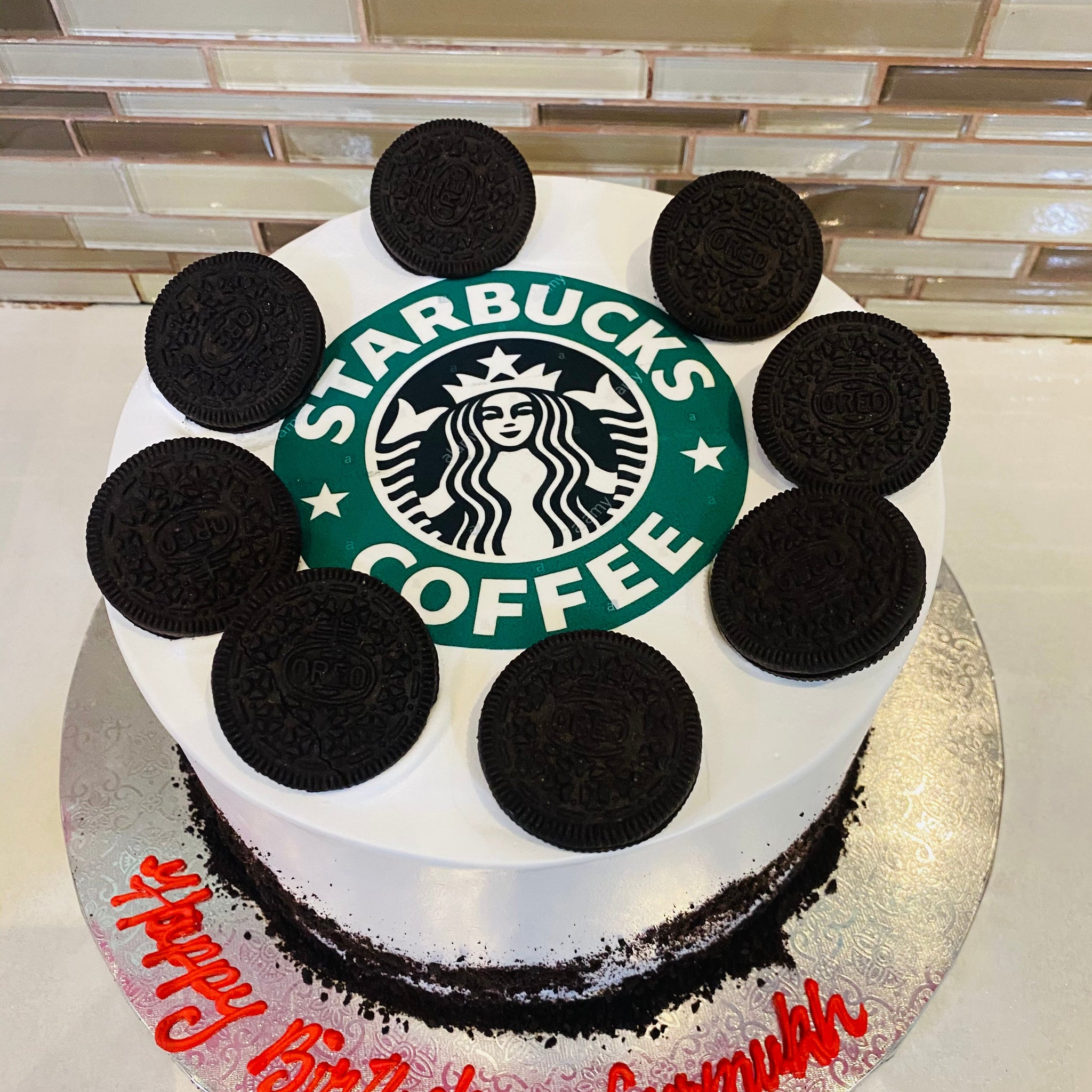 Starbucks Oreo Cake