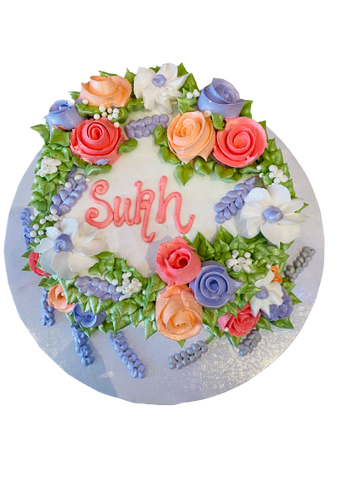 SUKH FLORAL CAKE