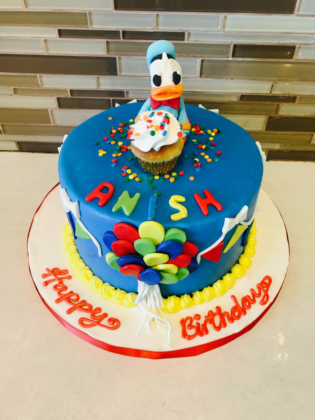 Anish Fondant Cake