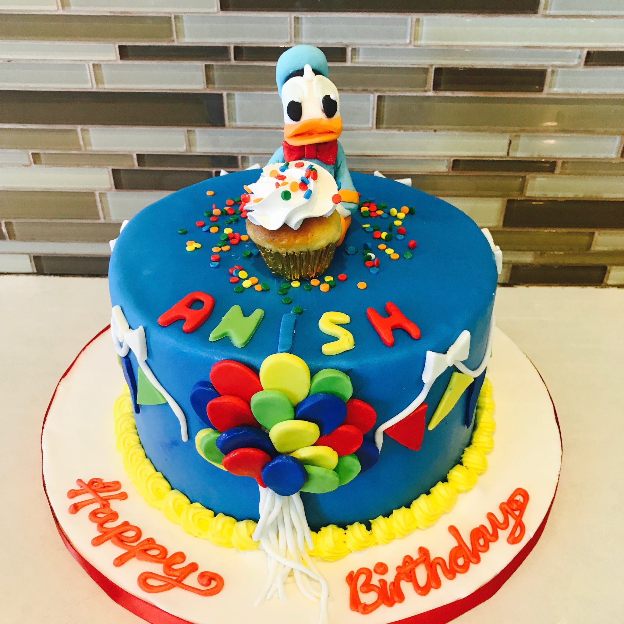 Anish Fondant Cake