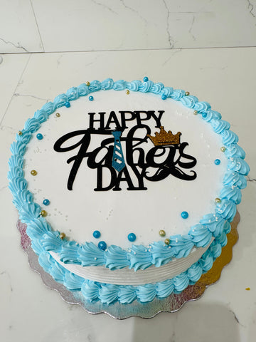 BLUE FATHER'S DAY CAKE