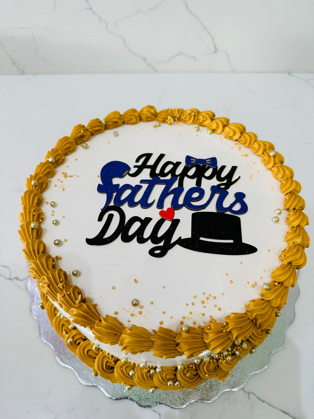 MUSTARD FATHER'S DAY CAKE