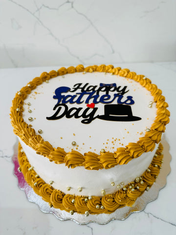 MUSTARD FATHER'S DAY CAKE