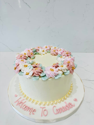 JANE PASTEL FLORAL CAKE