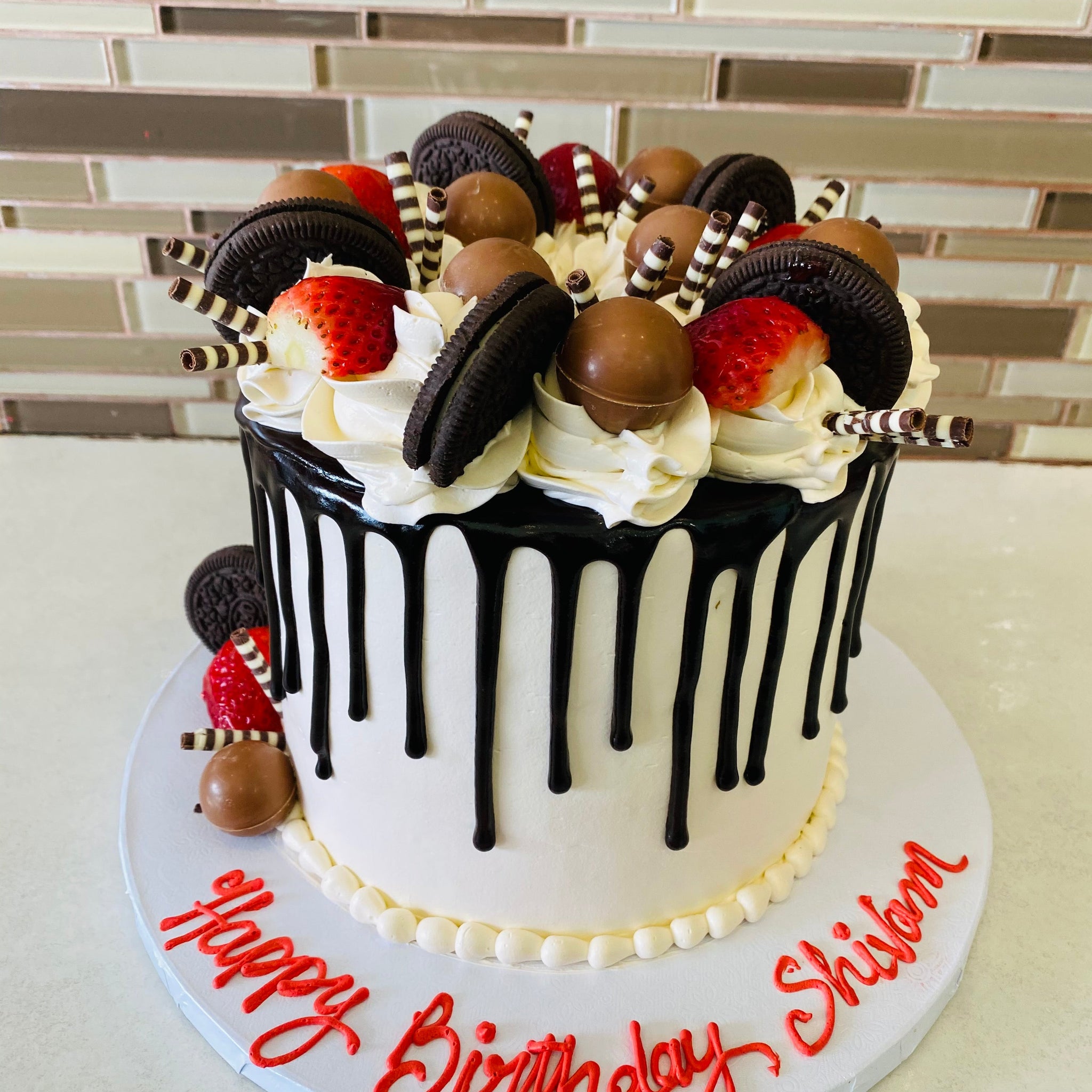 SHIVAM CHOCOLATE BIRTHDAY CAKE