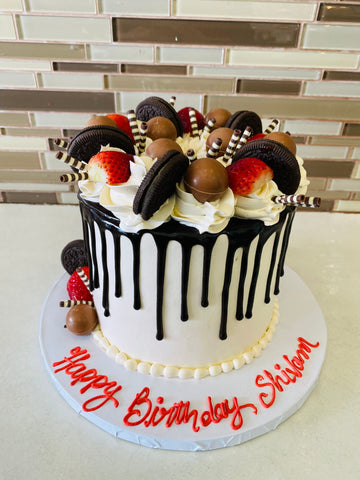 SHIVAM CHOCOLATE BIRTHDAY CAKE