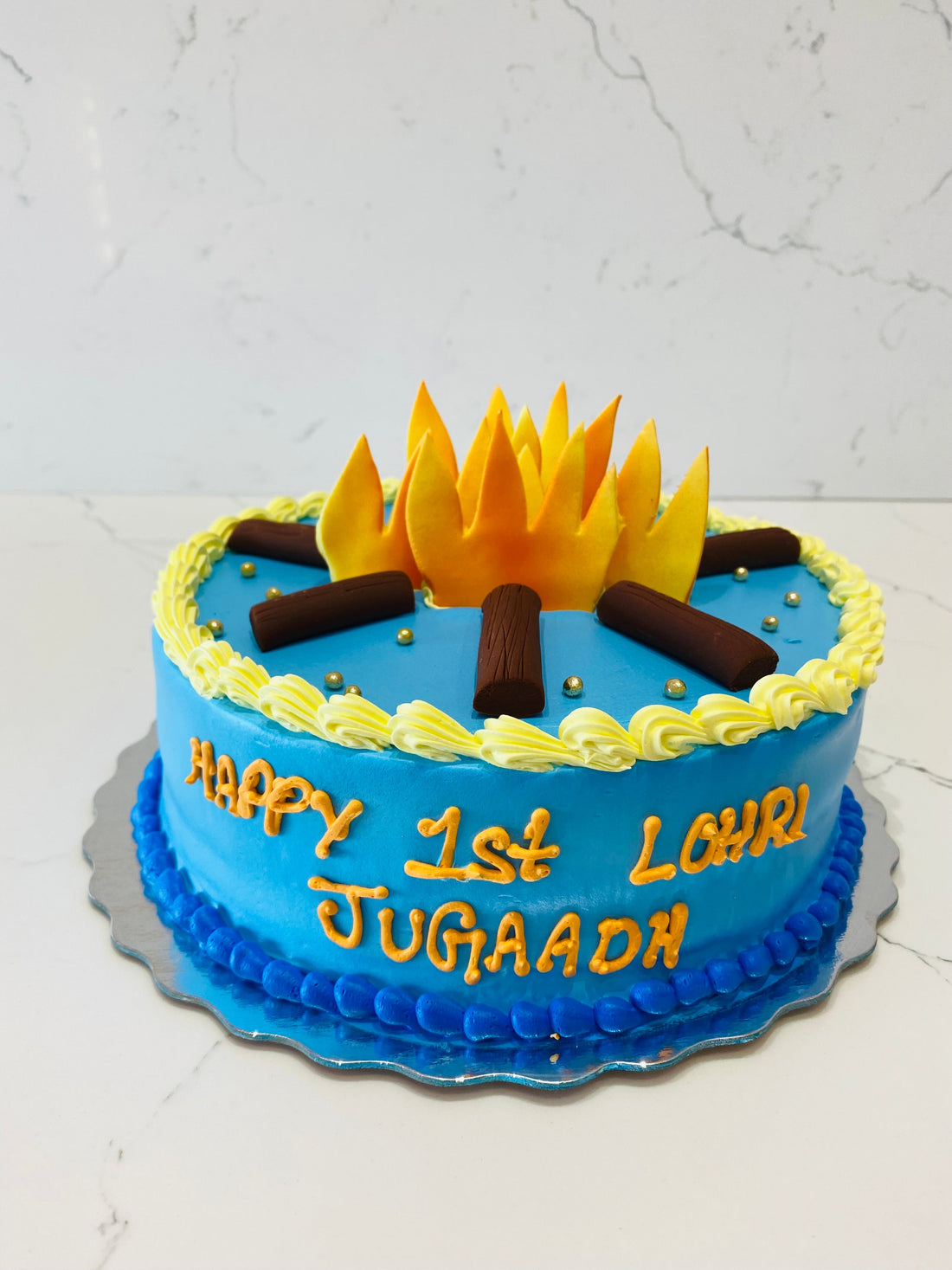 BLUE LOHRI CAKE