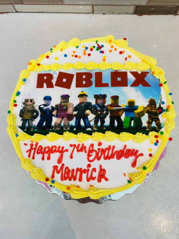 ROBLOX PHOTO CAKE