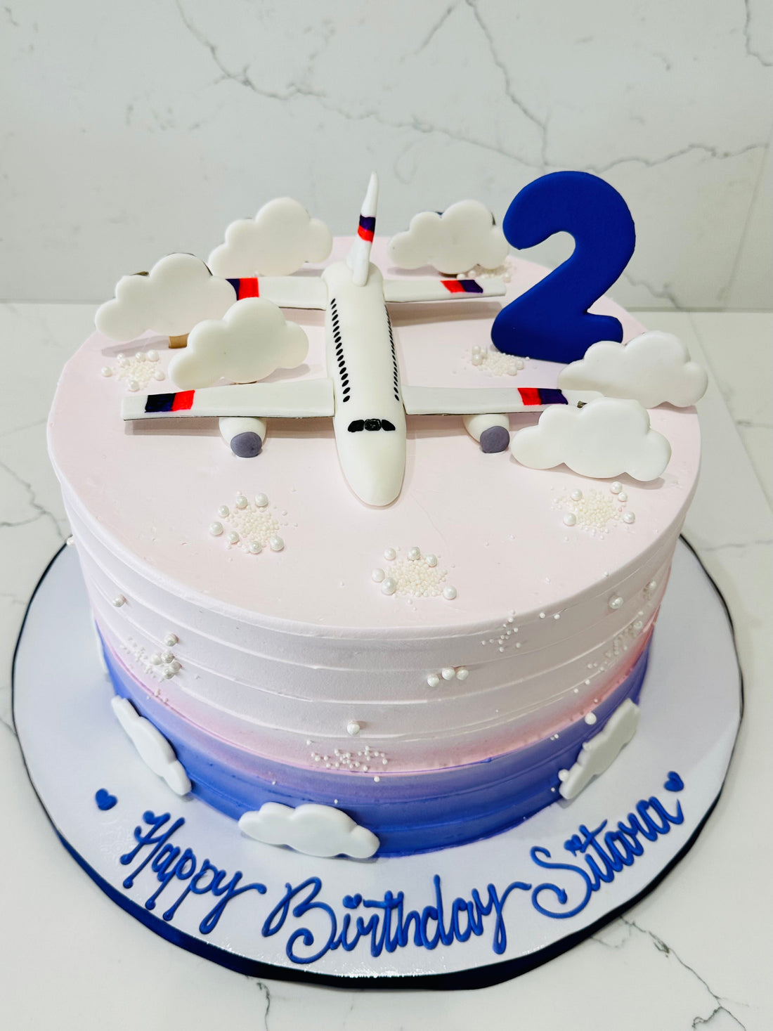 SITARA PLANE CREAM CAKE