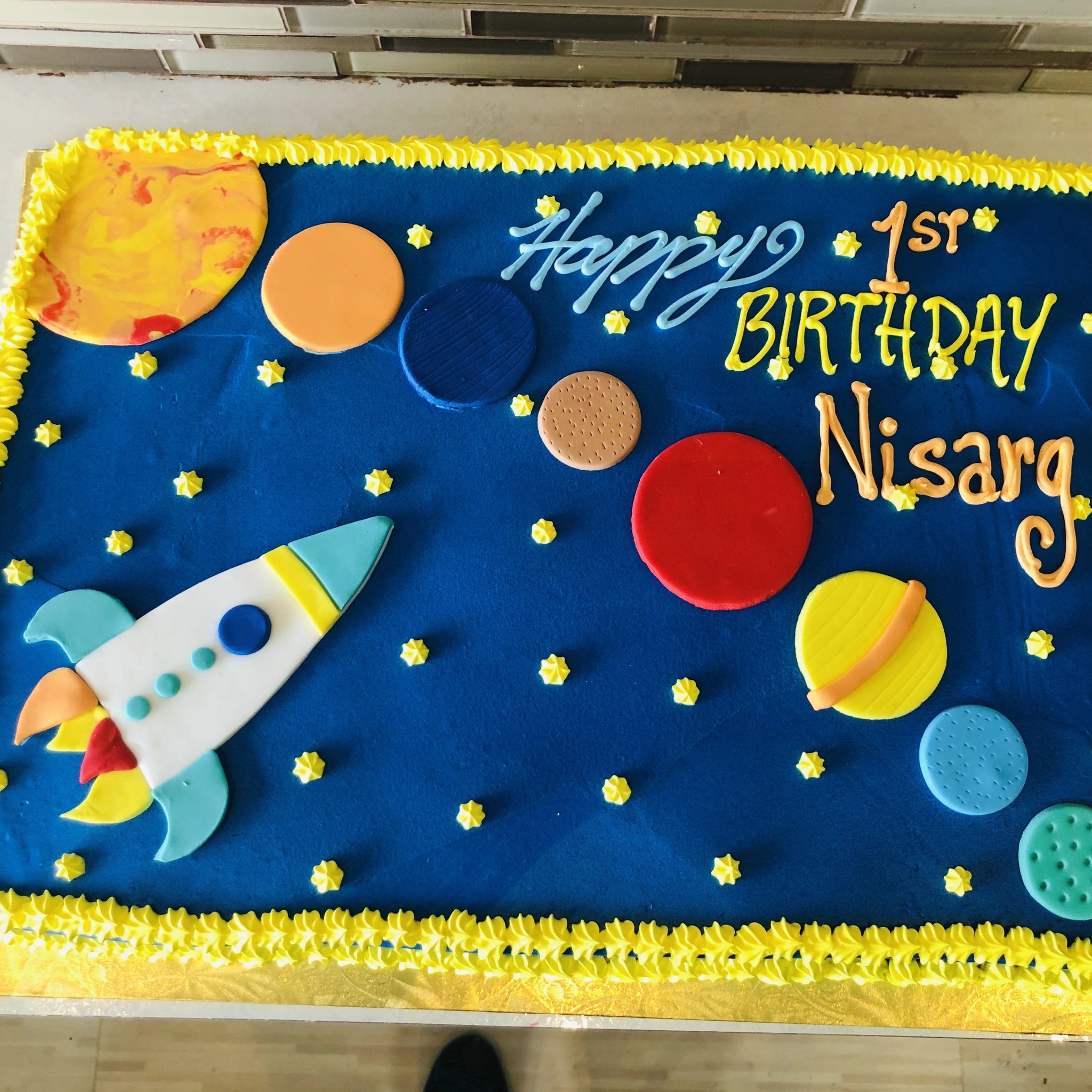 Nisarg Solar system cake