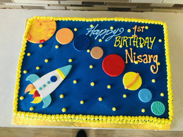 Nisarg Solar system cake