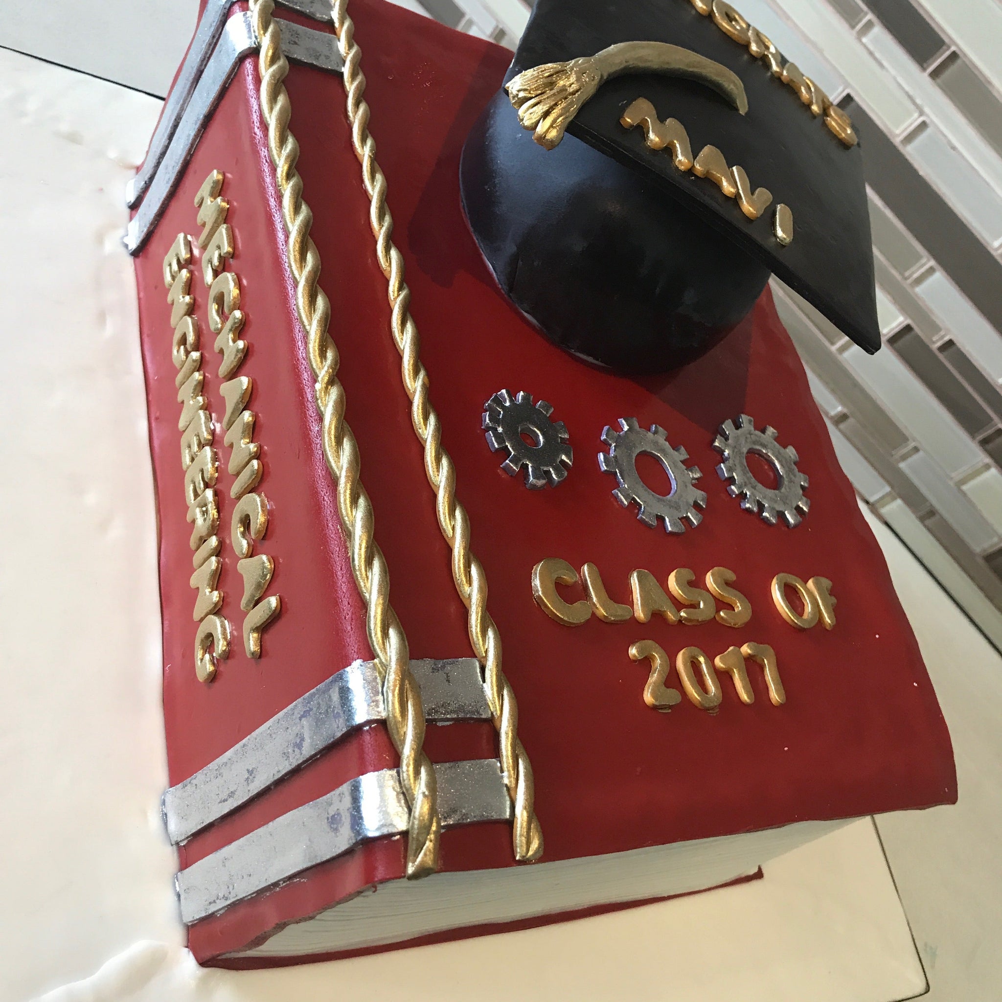 Mavi Book fondant Cake
