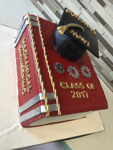 Mavi Book fondant Cake