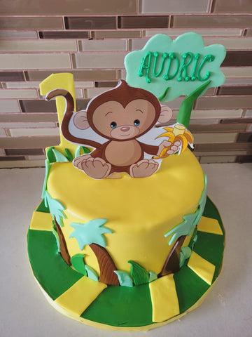 AUDRIC ANIMAL FONDANT CAKE