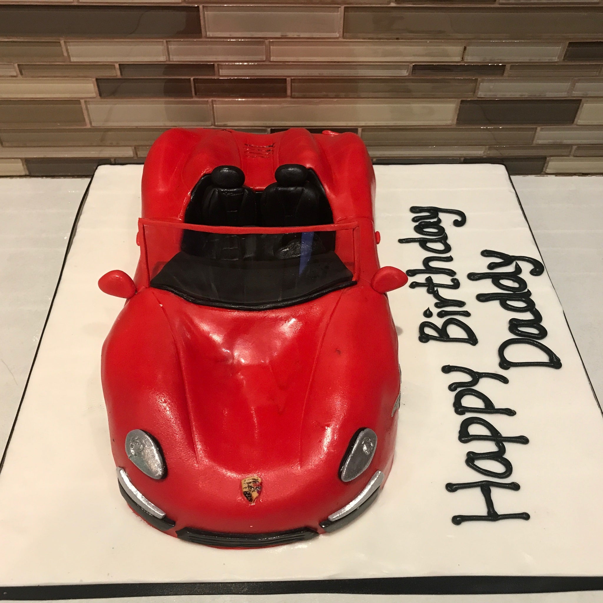 3D Car Molded Cake