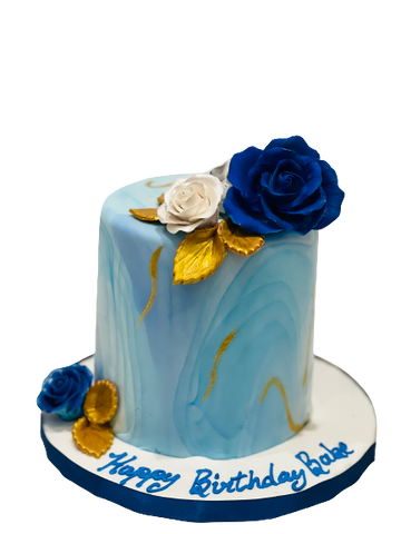 ANITAH MARBLEIZED FONDANT CAKE