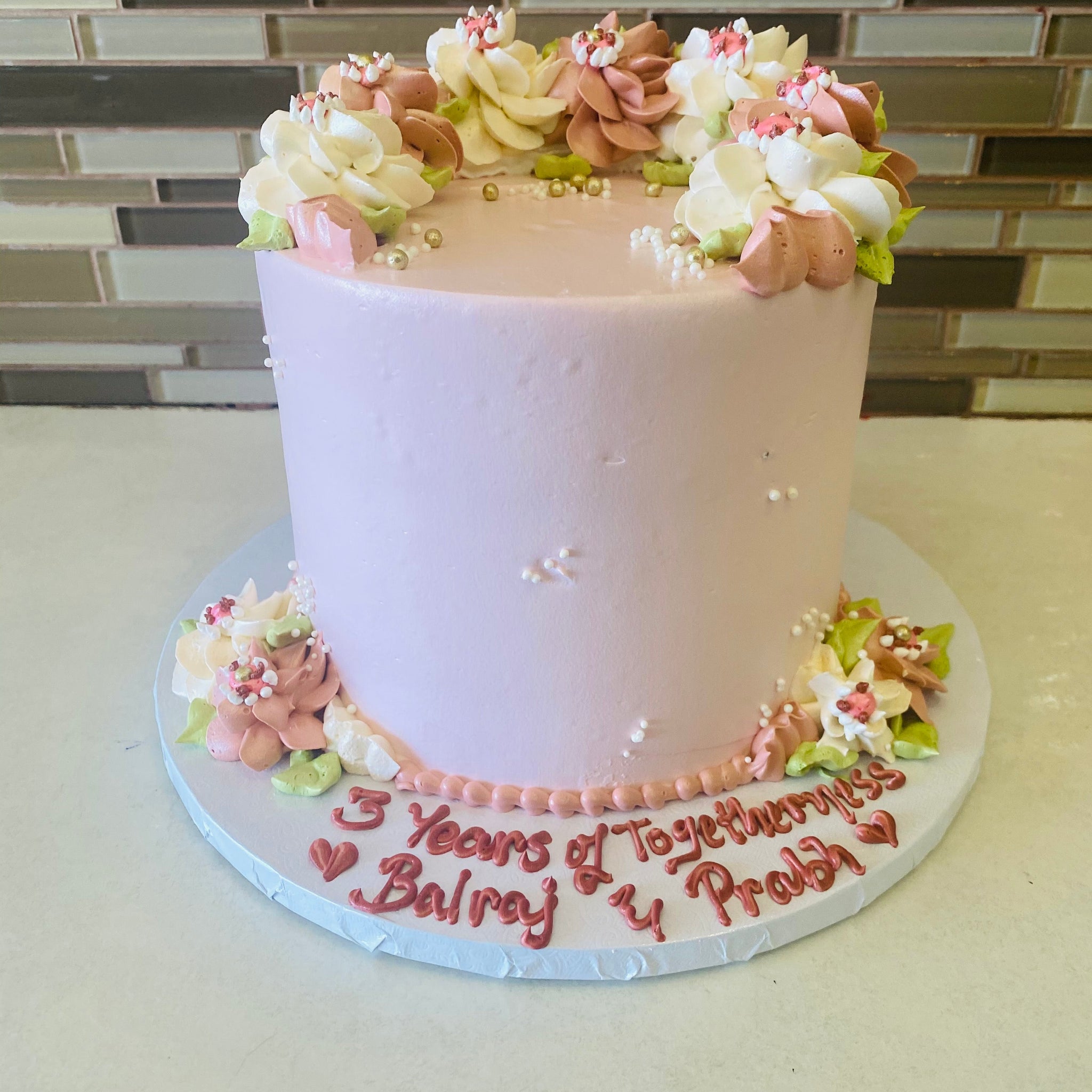 PRABH ANNIVERSARY CAKE