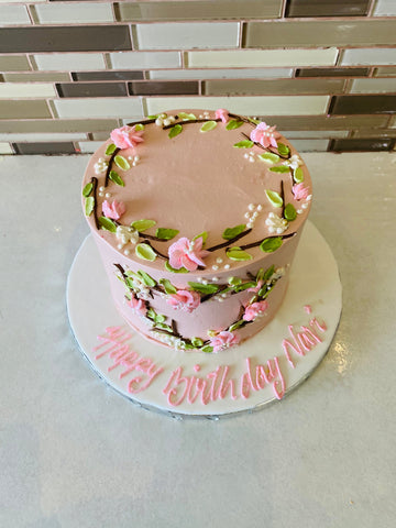 NAVI FLOWER BIRTHDAY CAKE