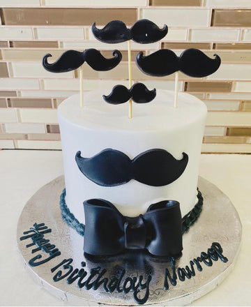 NAVROOP MOUSTACHE CREAM CAKE