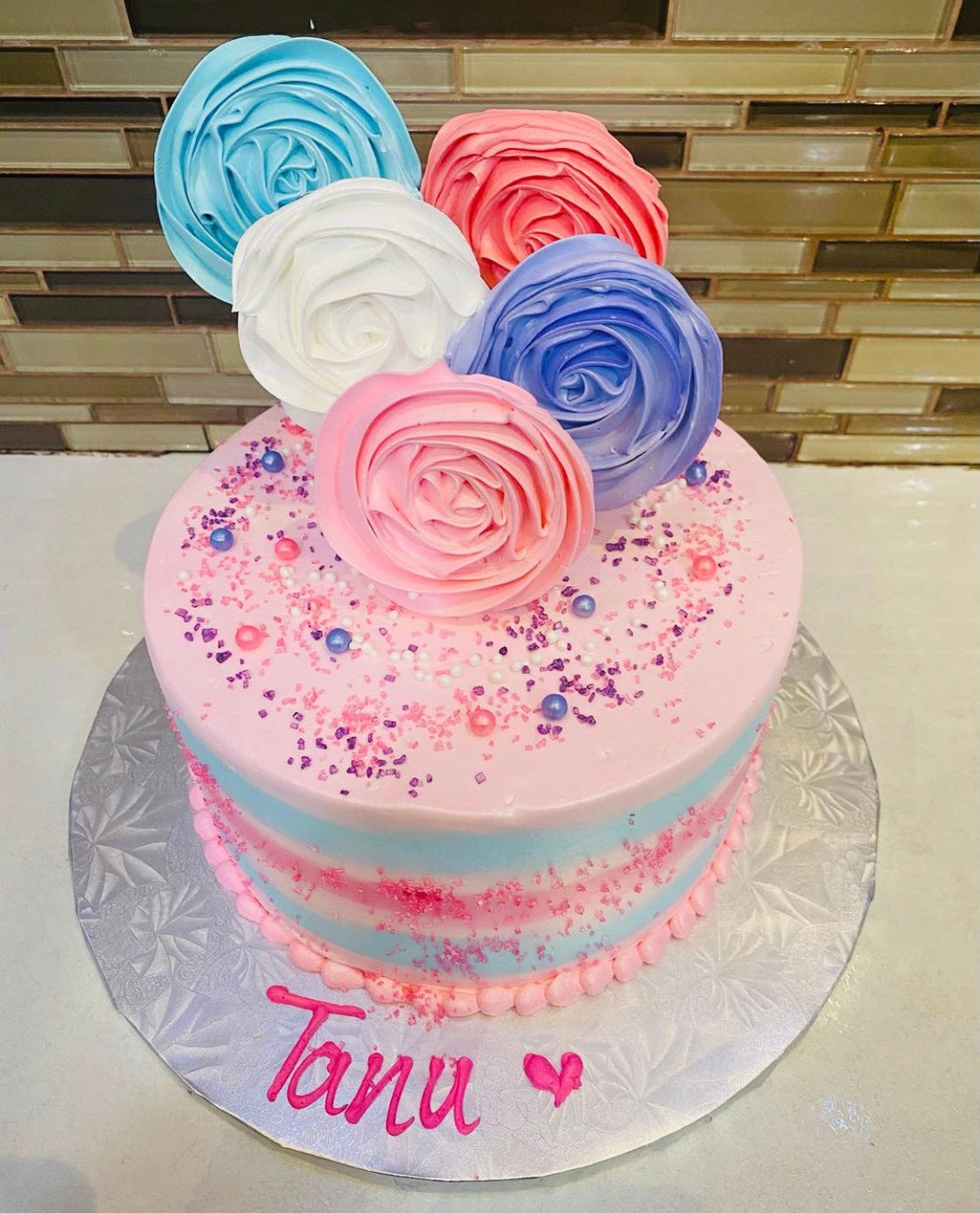 CANDY BIRTHDAY CAKE