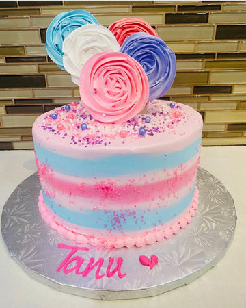 CANDY BIRTHDAY CAKE