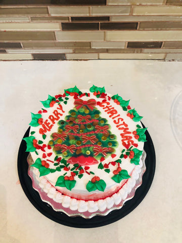 Christmas Tree Cake