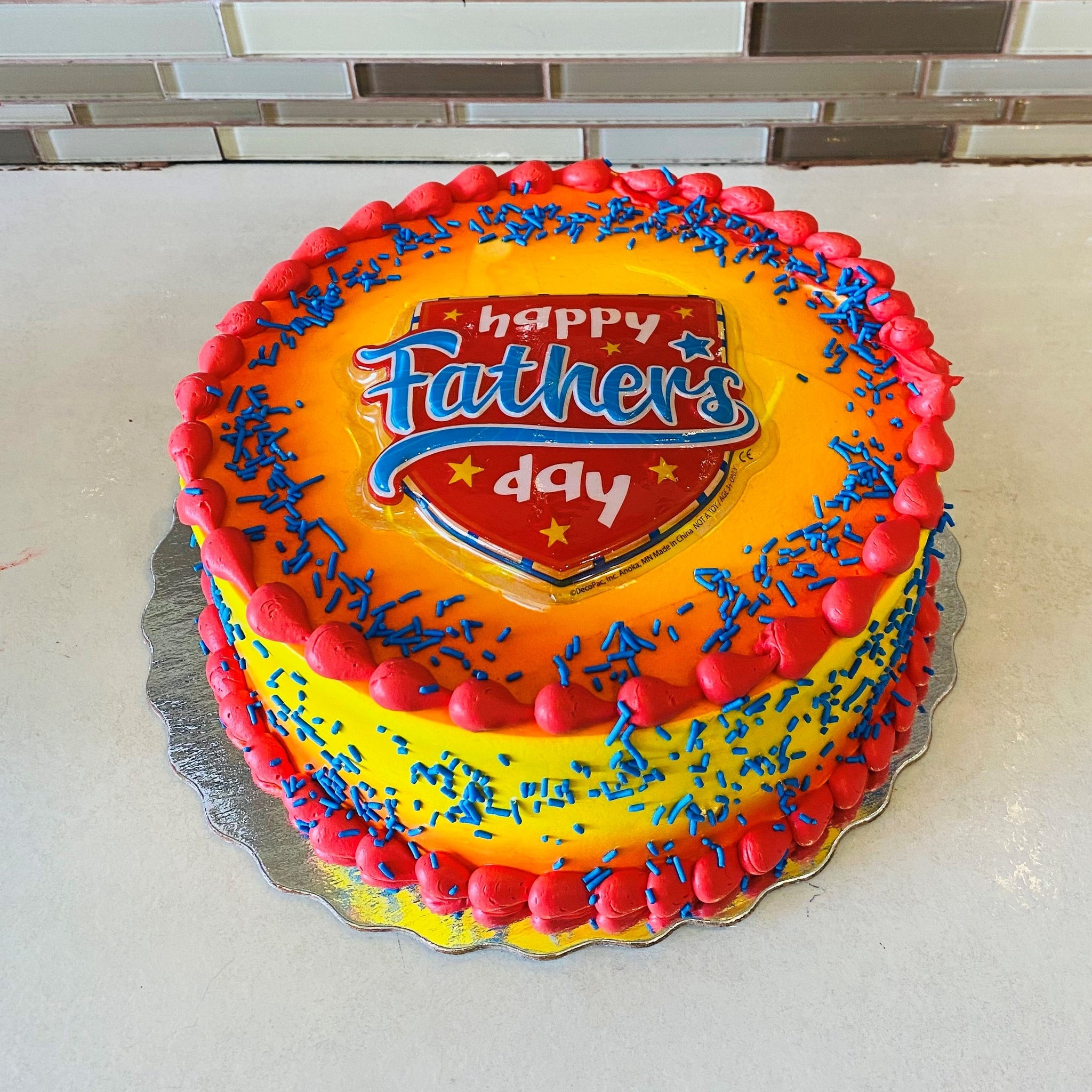 DANIEL FATHERS DAY CAKE