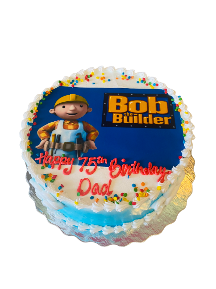 BOB THE BUILDER PICTURE CAKE
