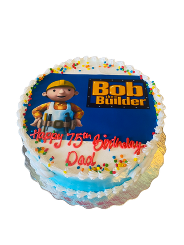 BOB THE BUILDER PICTURE CAKE