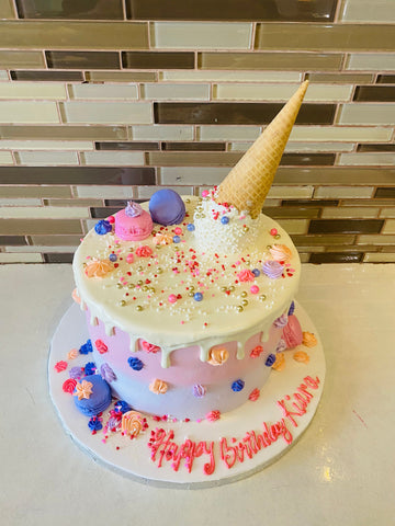 KIARA ICE-CREAM CONE CAKE