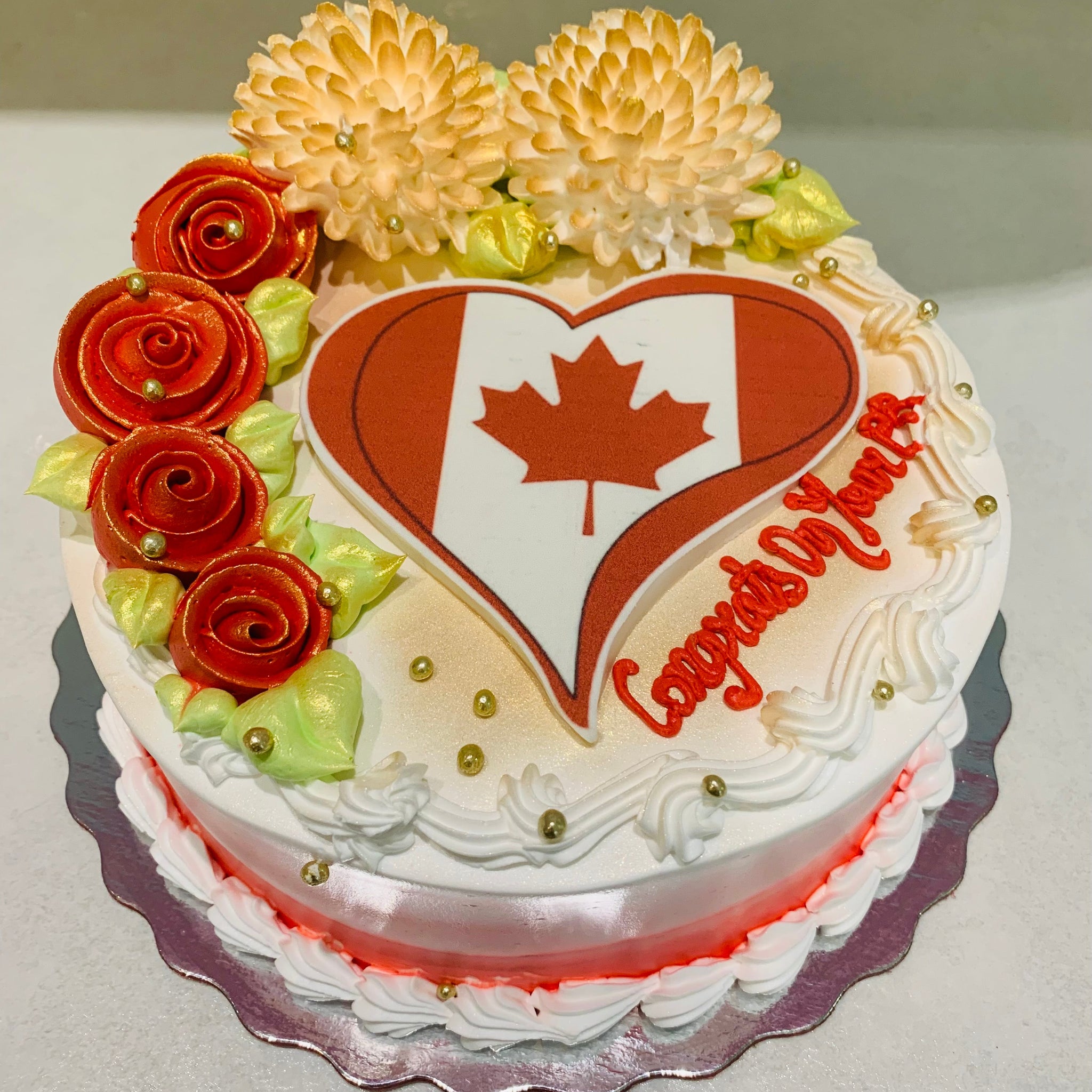 CANADIAN PR PHOTO CAKE