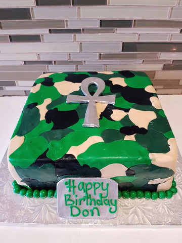 Don Army Fondant Cake