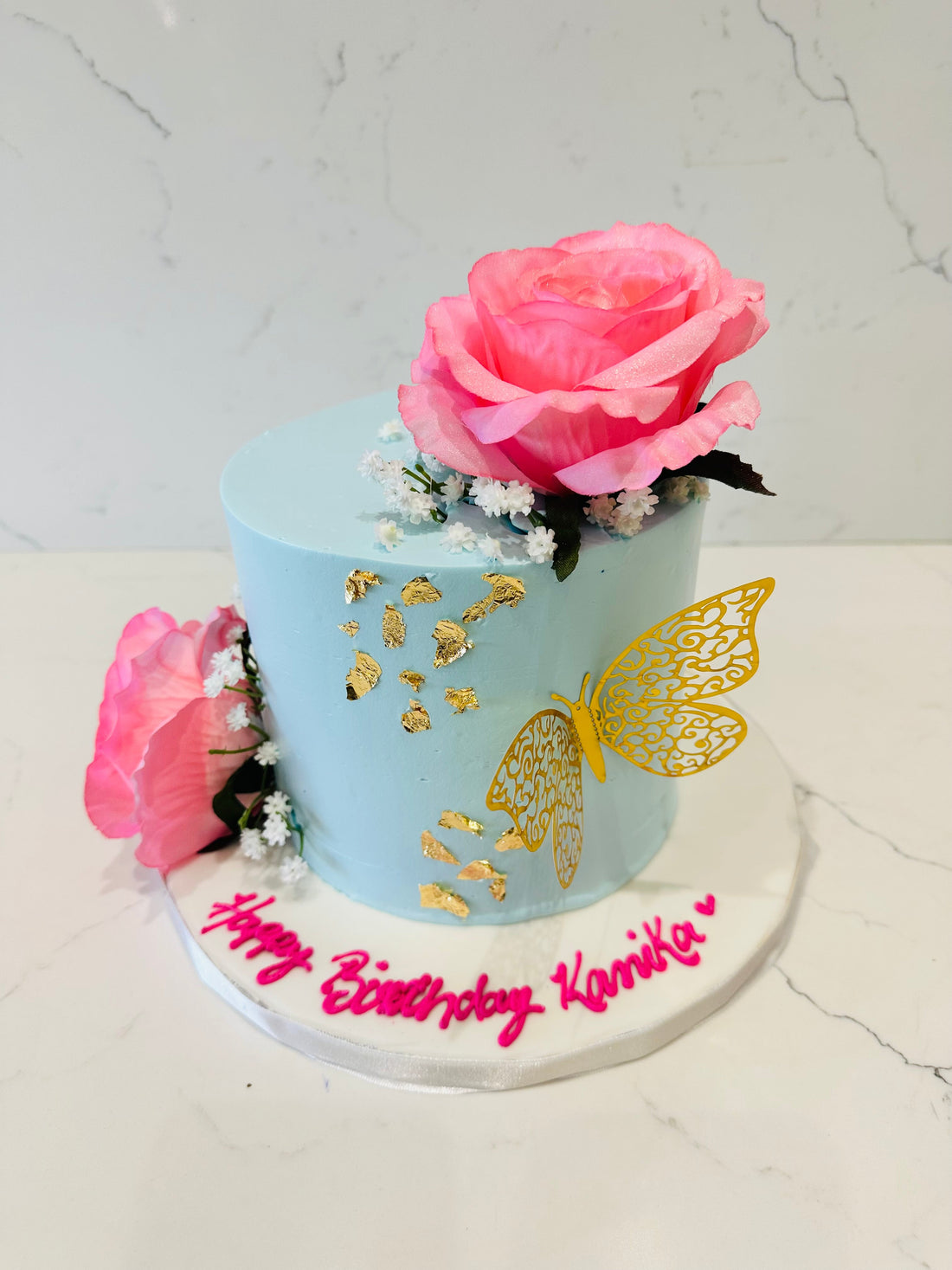 KANIKA PINK FLORAL CAKE