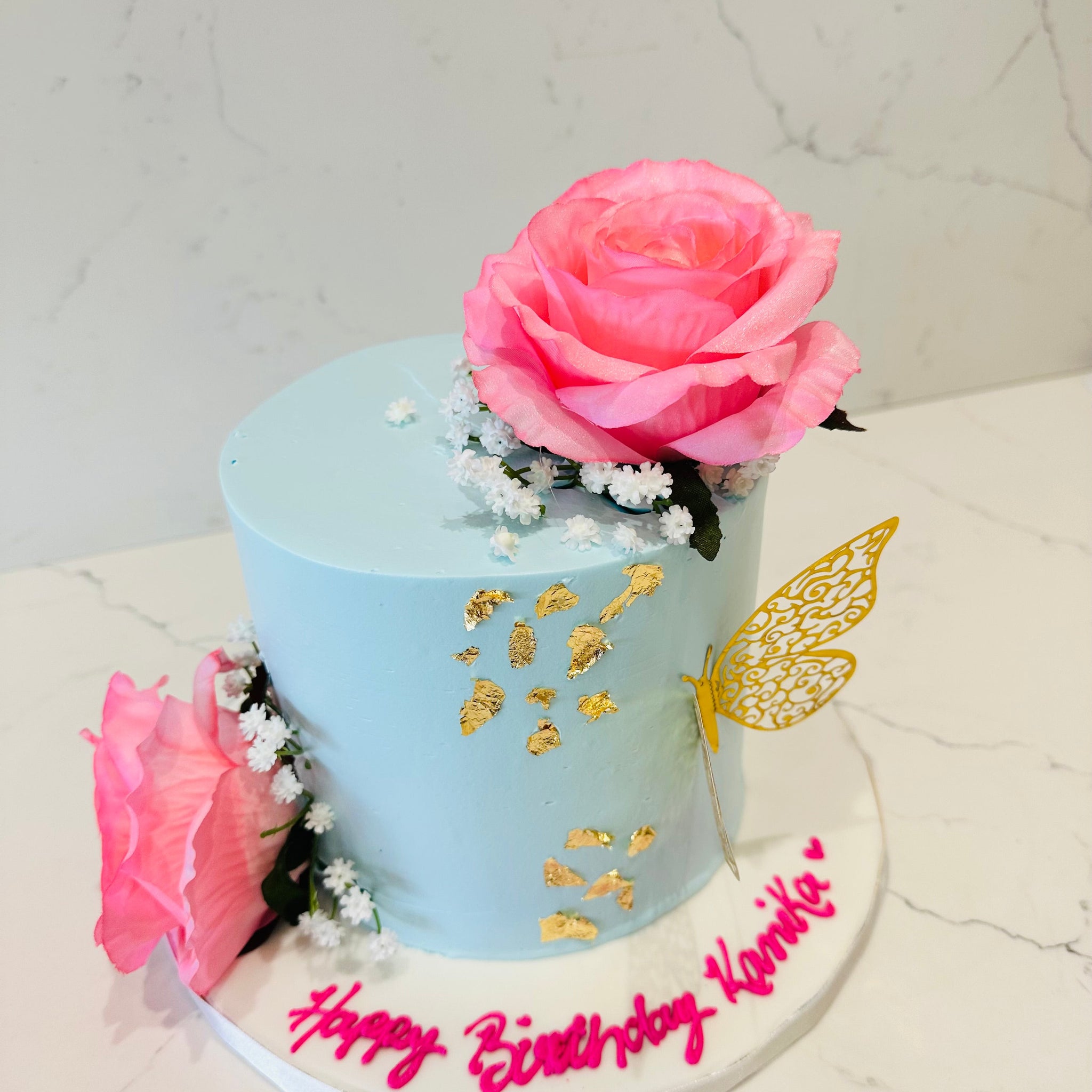 KANIKA PINK FLORAL CAKE