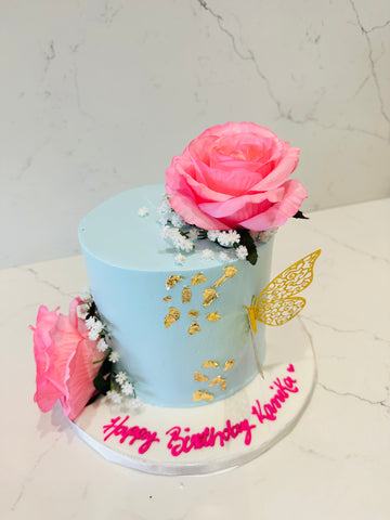 KANIKA PINK FLORAL CAKE