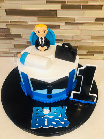 Boss Baby Cream Cake