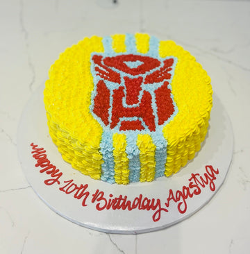 IRON MAN CREAM CAKE