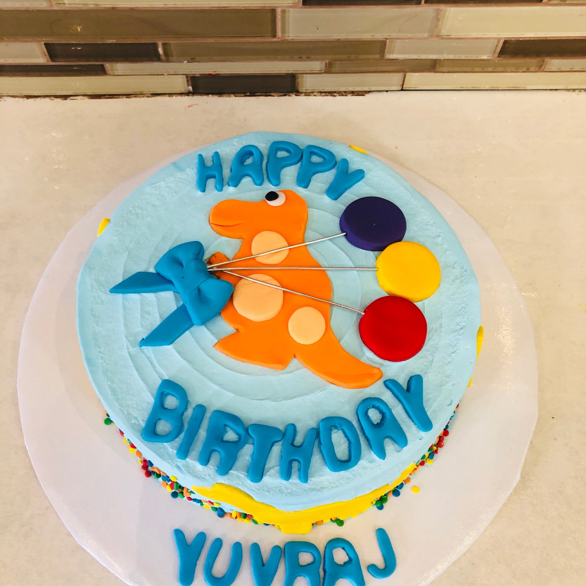 YUVRAJ DINO CAKE