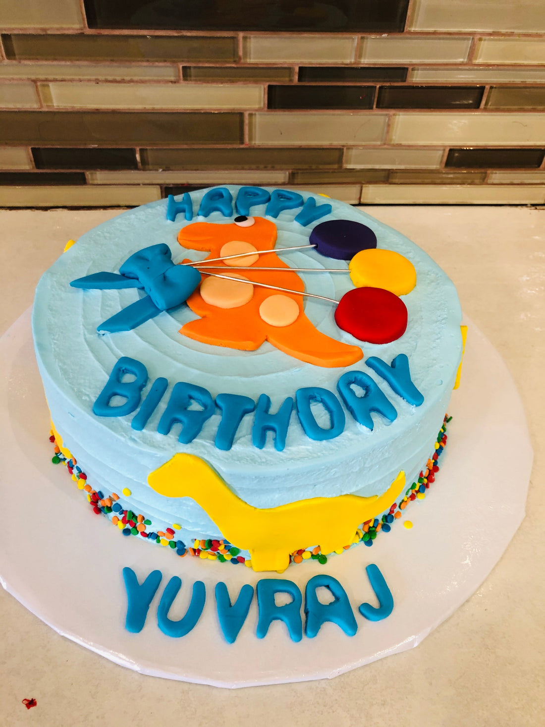 YUVRAJ DINO CAKE