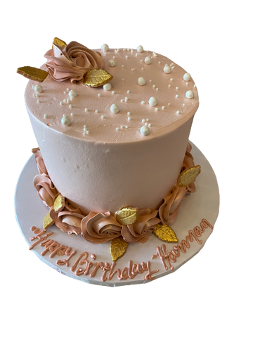 ZACK ROSE GOLD CAKE