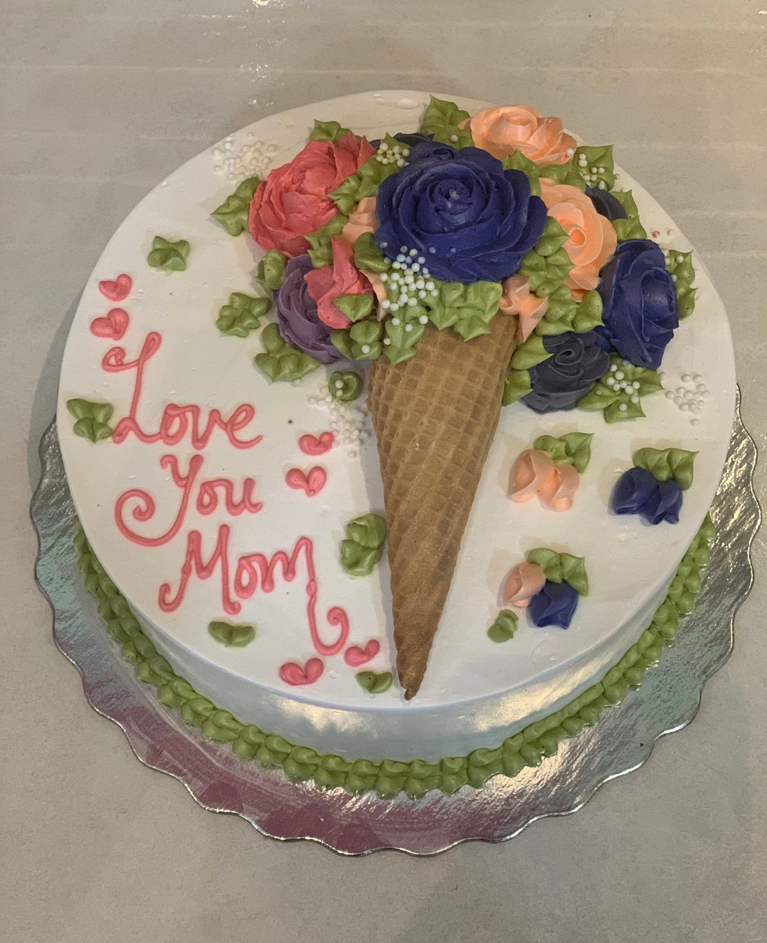 MOM CONE CAKE