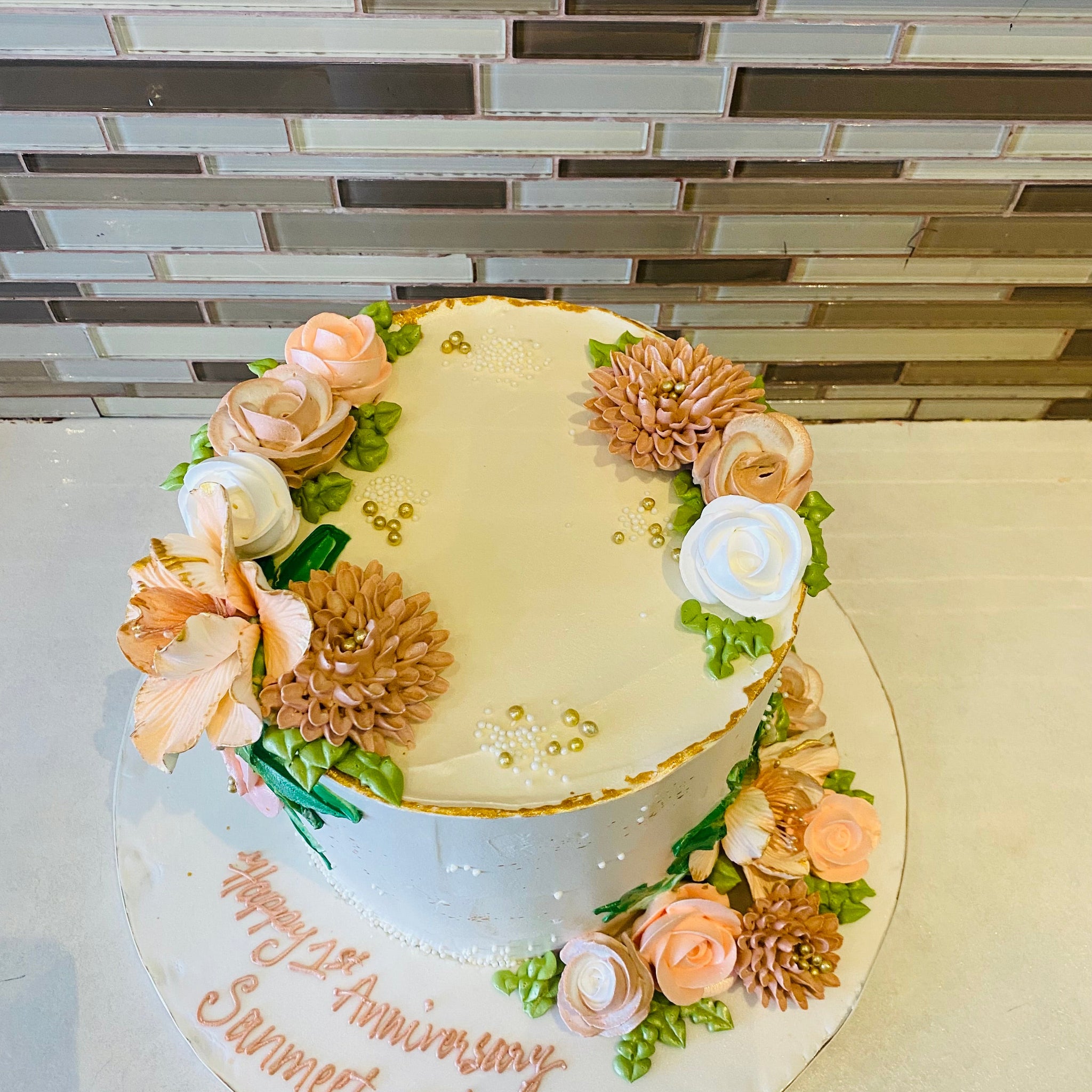 KIRAN ANNIVERSARY CAKE
