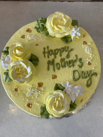 ROSE FLOWER MOTHERS DAY CAKE