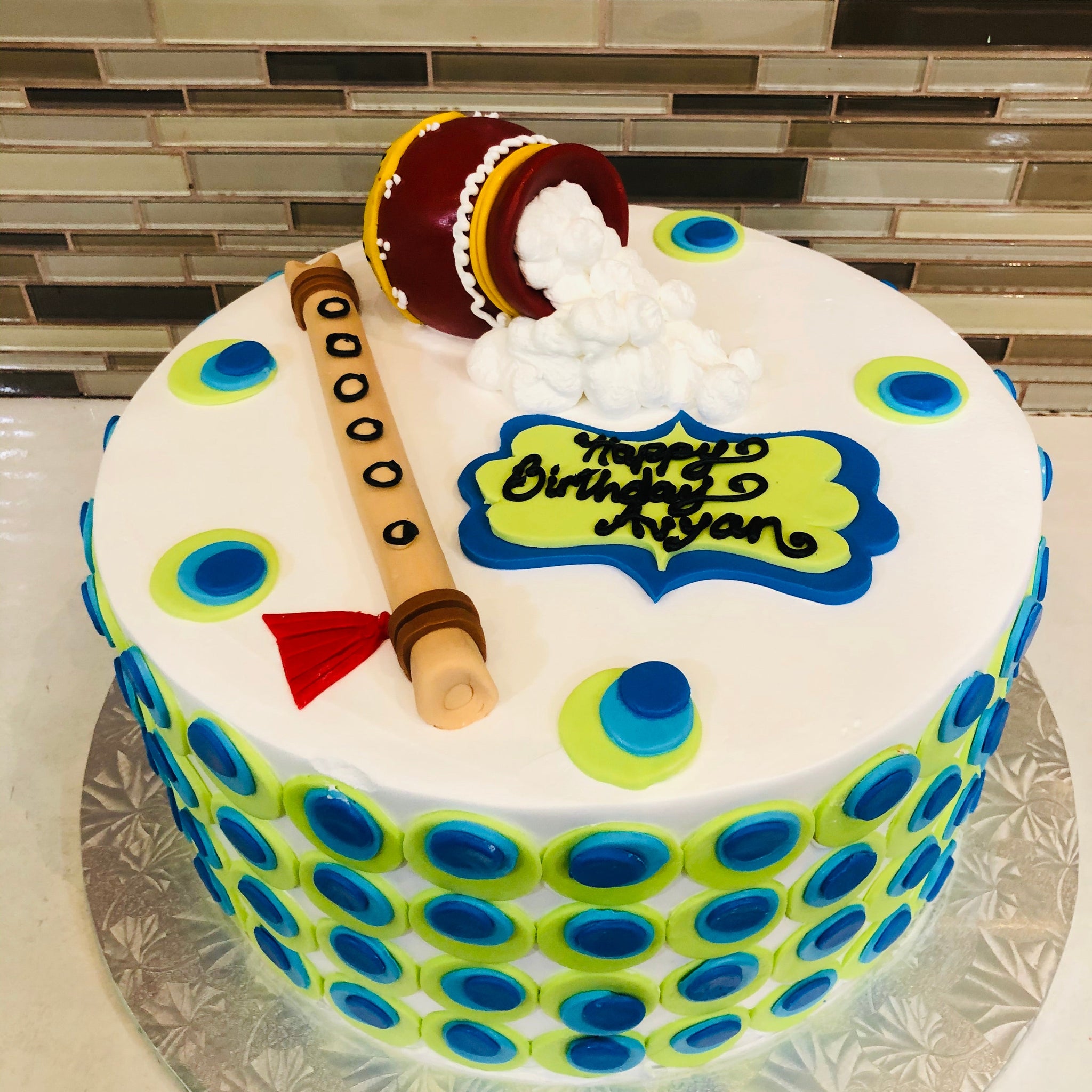 KRISHNA BIRTHDAY CAKE