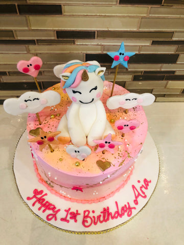 ARIA UNICORN CAKE