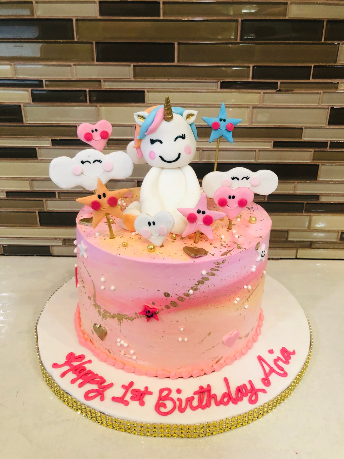 ARIA UNICORN CAKE