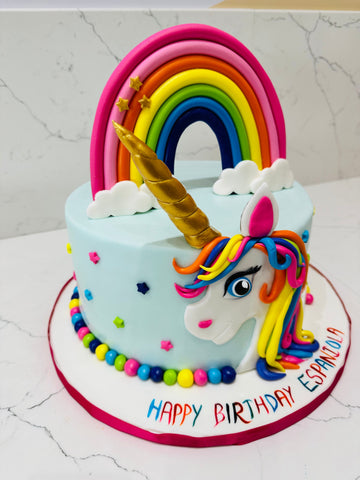 Espaniola UNICORN FONDANT CAKE