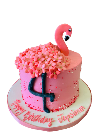 Swan Cream Cake