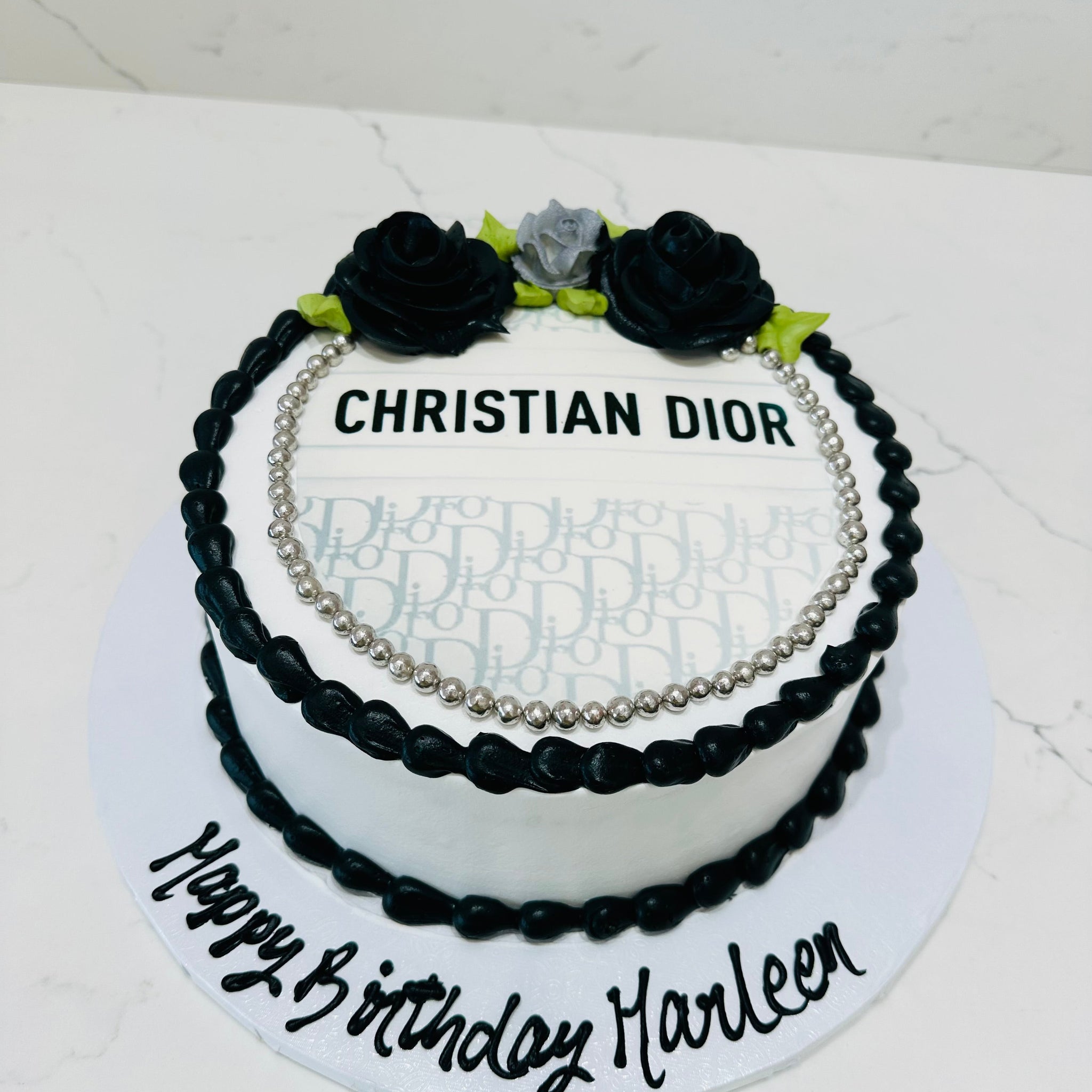 DIOR PHOTO CAKE