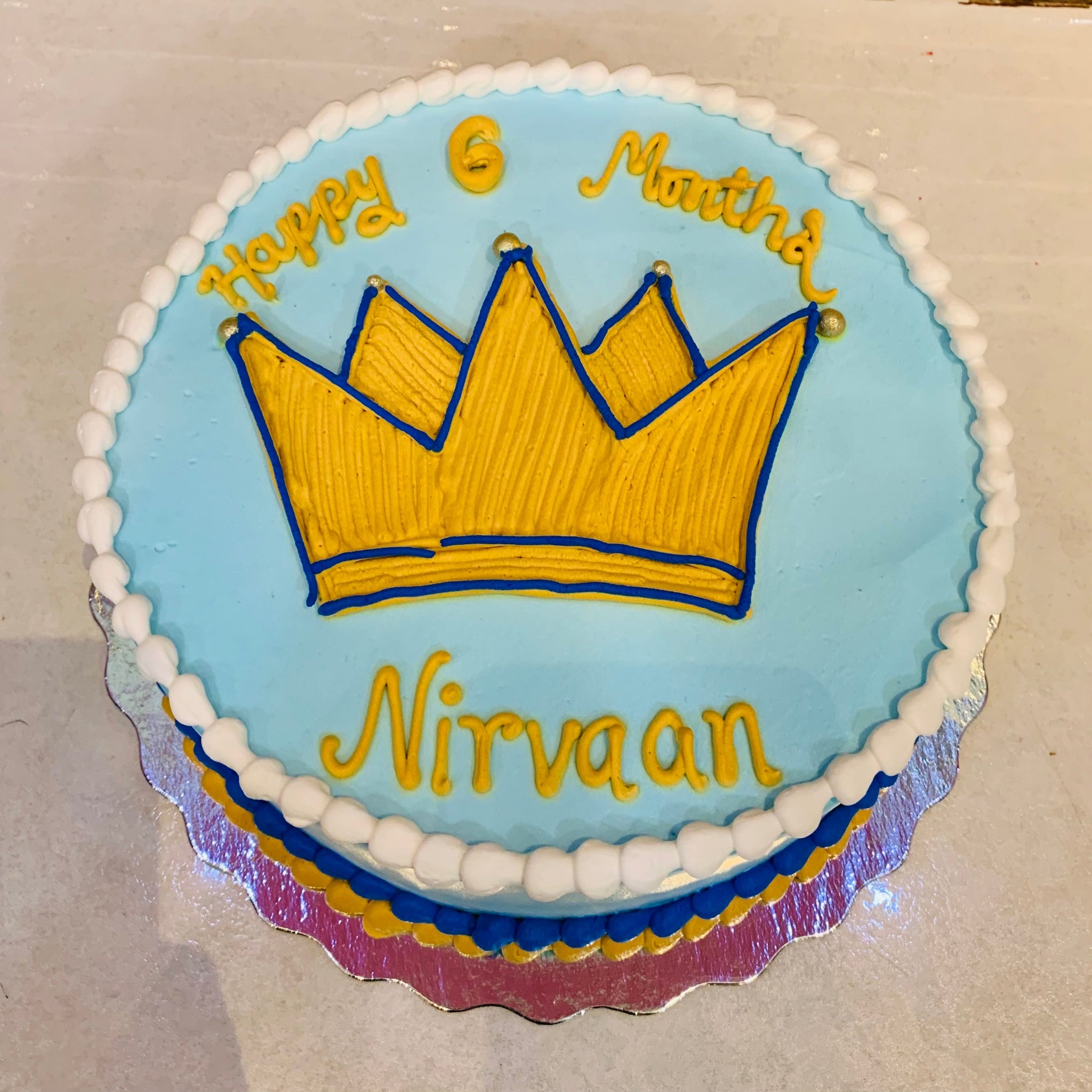 NIRVAAN CROWN CREAM CAKE